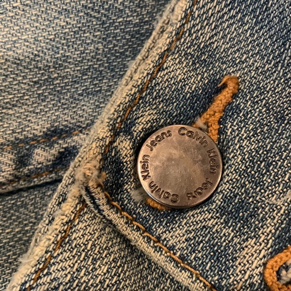 Calvin Klein Jean Jacket - Picture 11 of 12